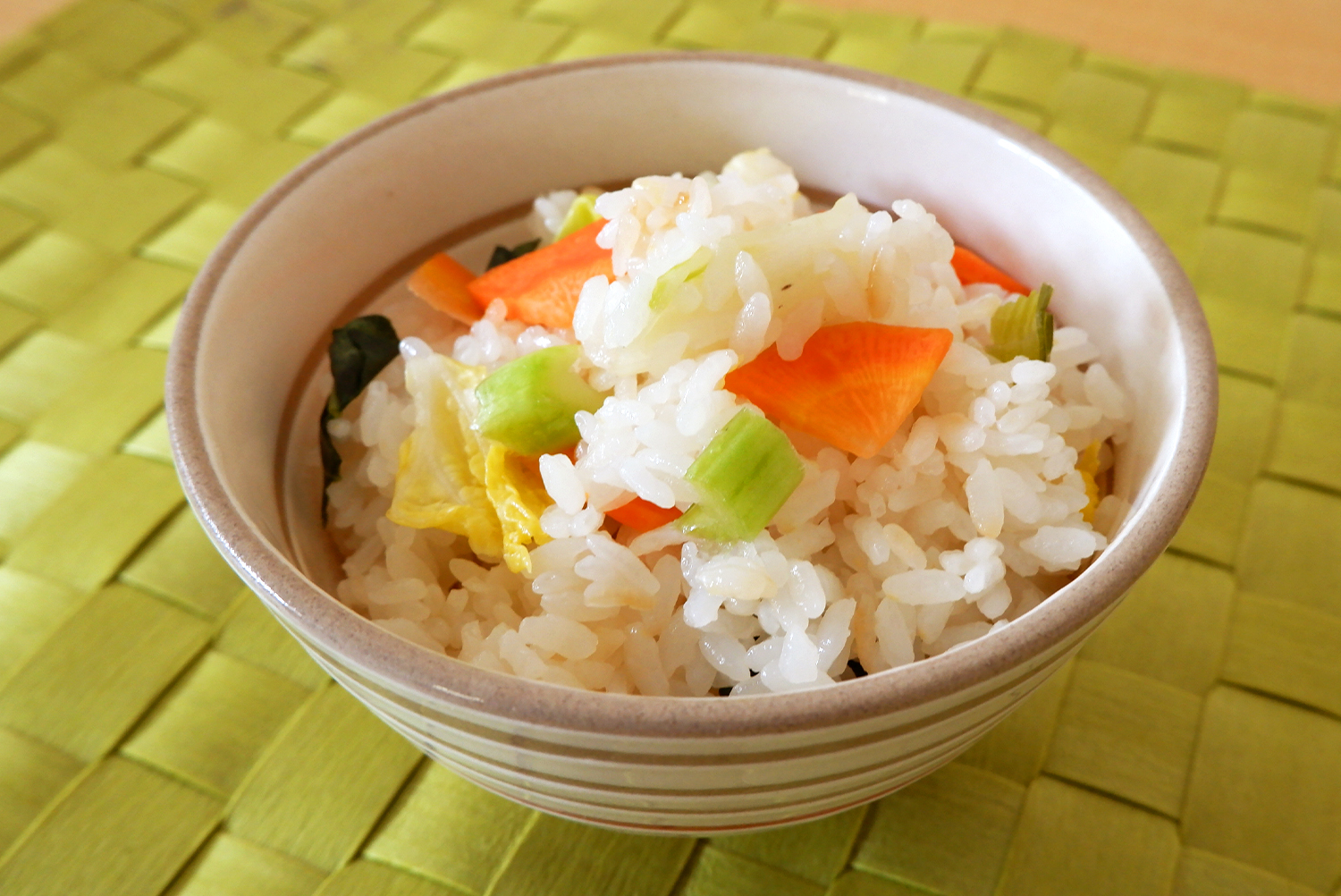 やさしいうま味 彩りご飯